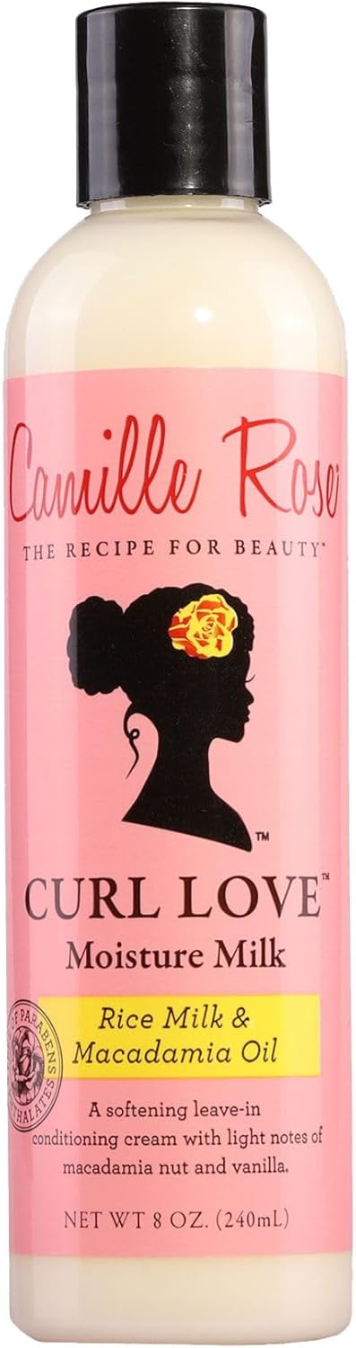 Camille Rose Curl Love Moisture Milk, Leave-In Conditioning Cream for Curls and Coils-The Mainhair Shop