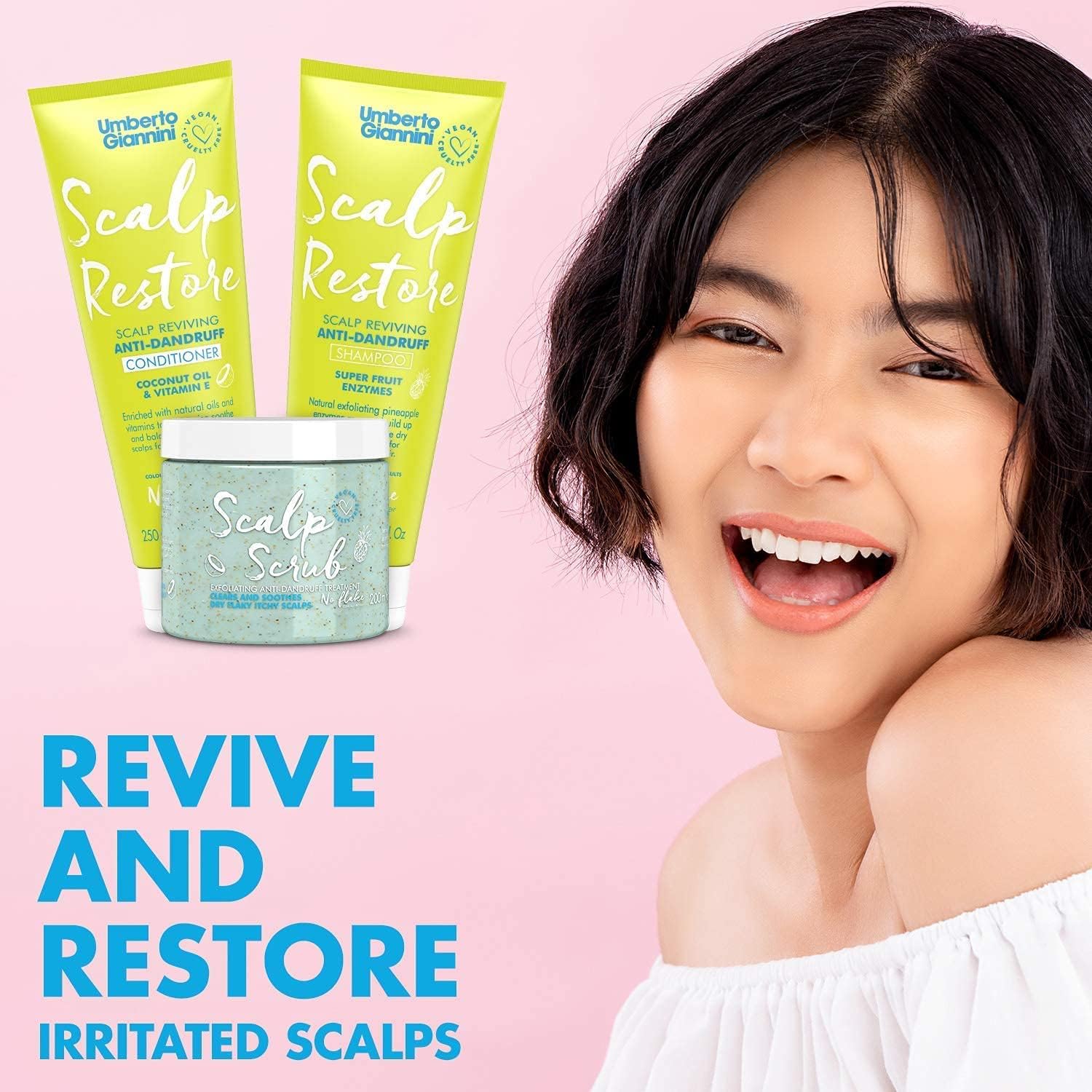 Umberto Giannini pineapple scalp scrub-The Mainhair Shop