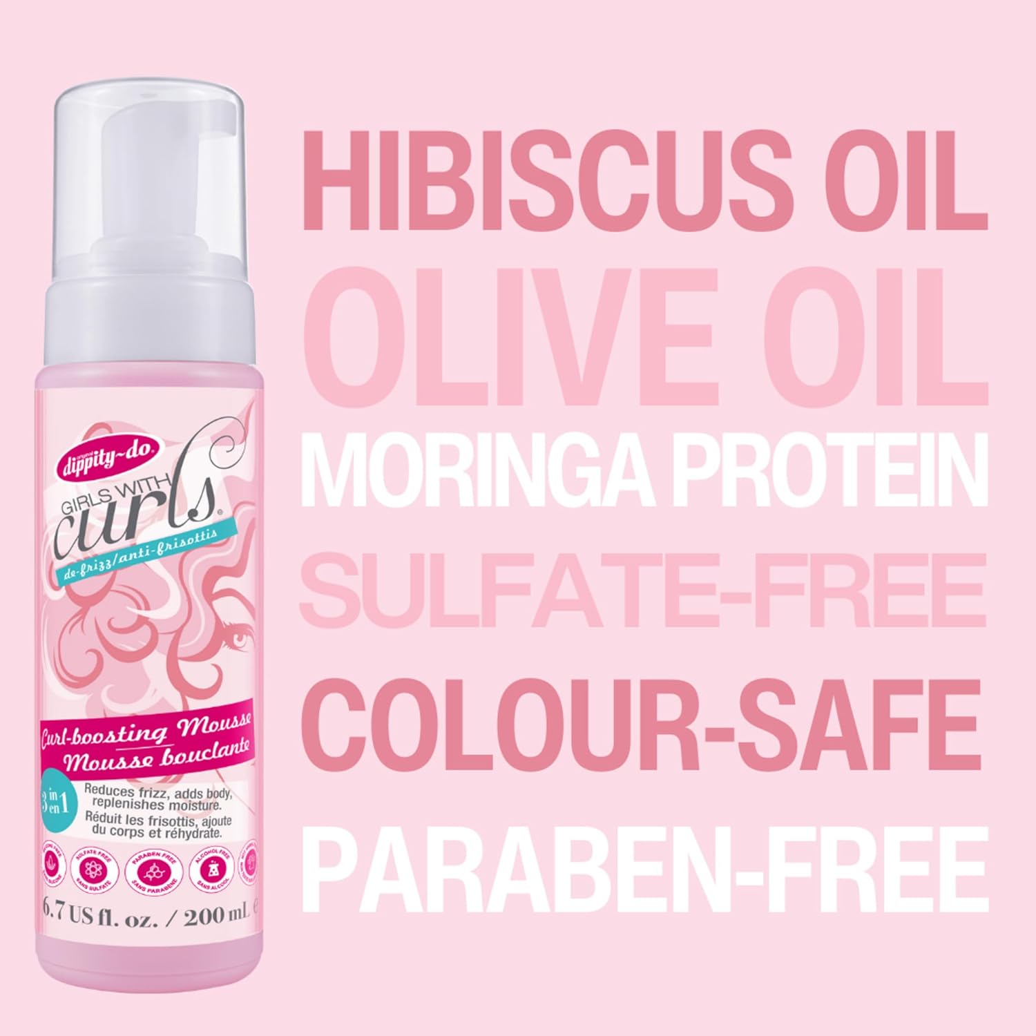 Dippity-Do Girls with Curls Enhancing Mousse-The Mainhair Shop