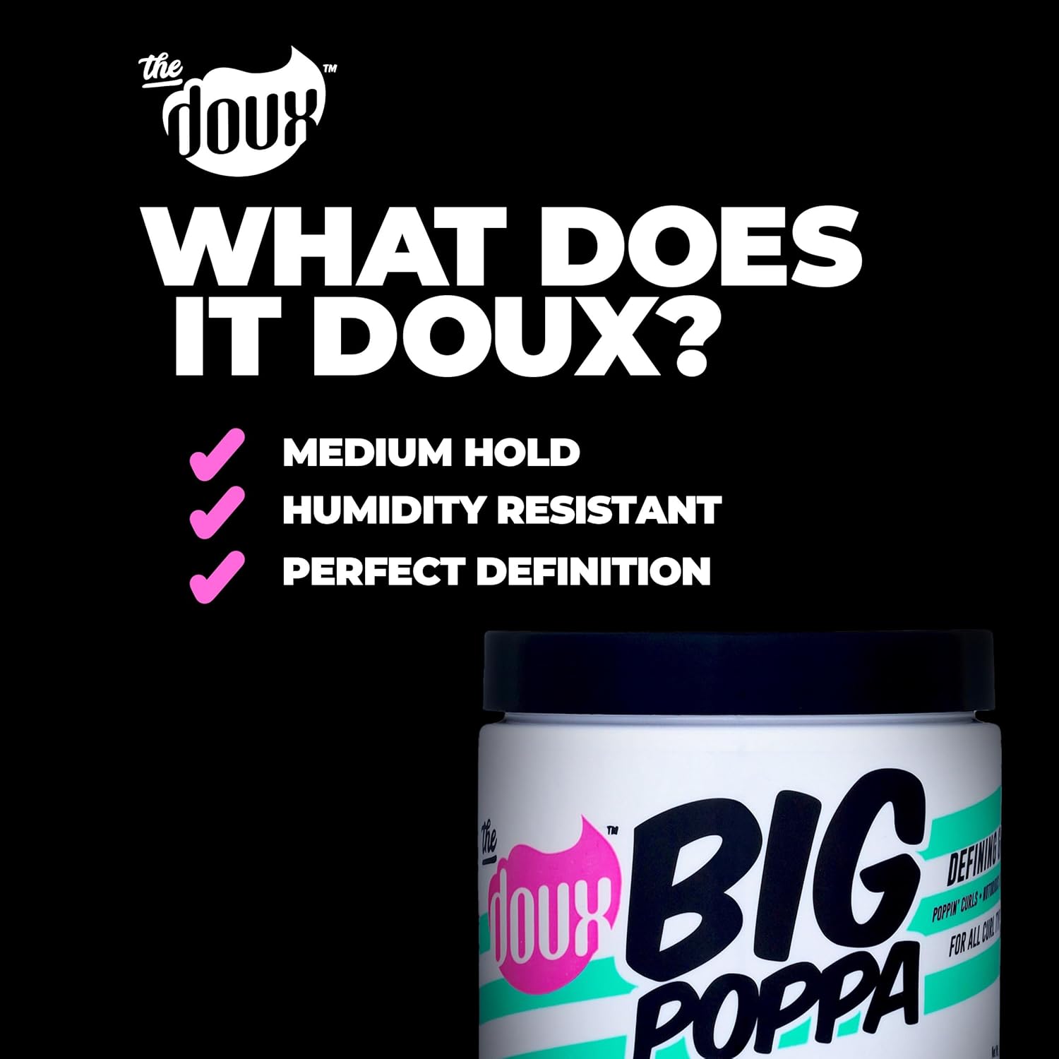 the Doux big poppa defining hair gel-The Mainhair Shop