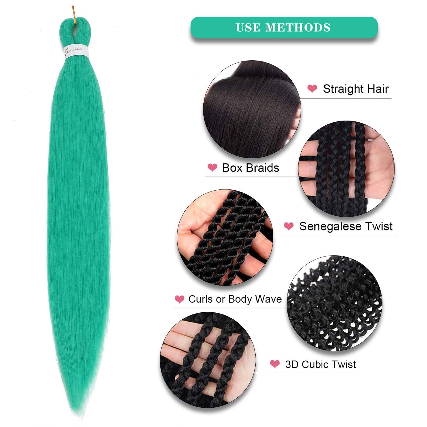 Hair extensions for braiding-The Mainhair Shop