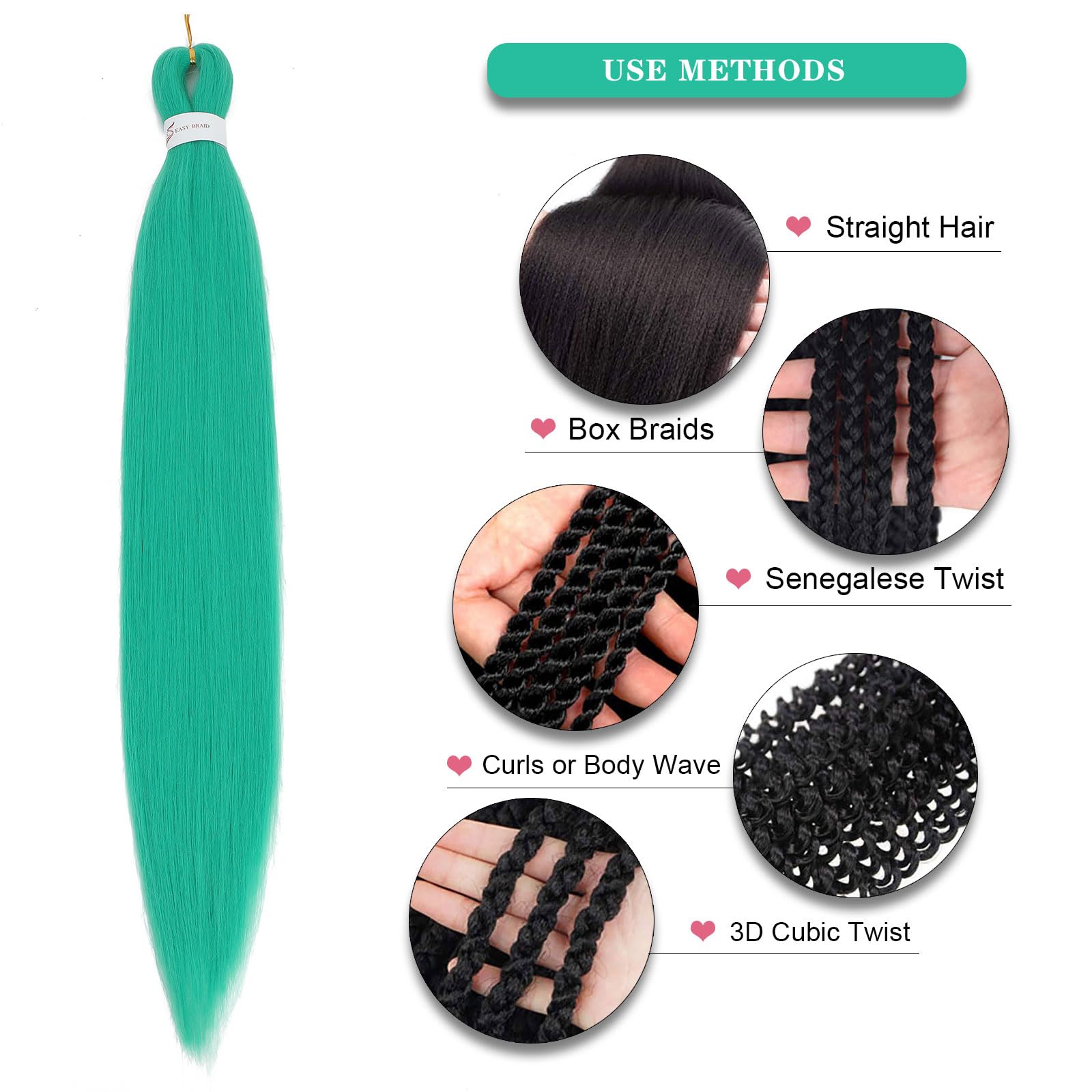 Hair extensions for braiding-The Mainhair Shop