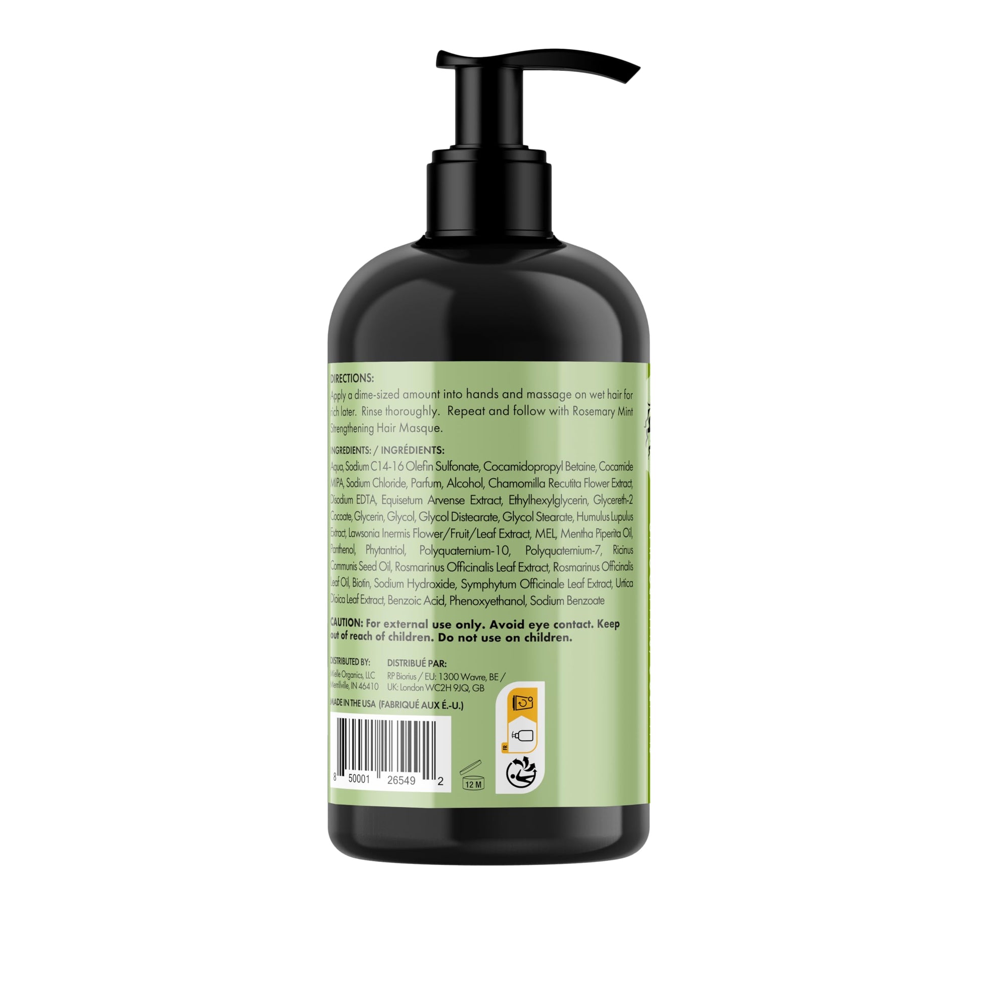 Mielle Organics Rosemary Mint Hair Masque-The Mainhair Shop