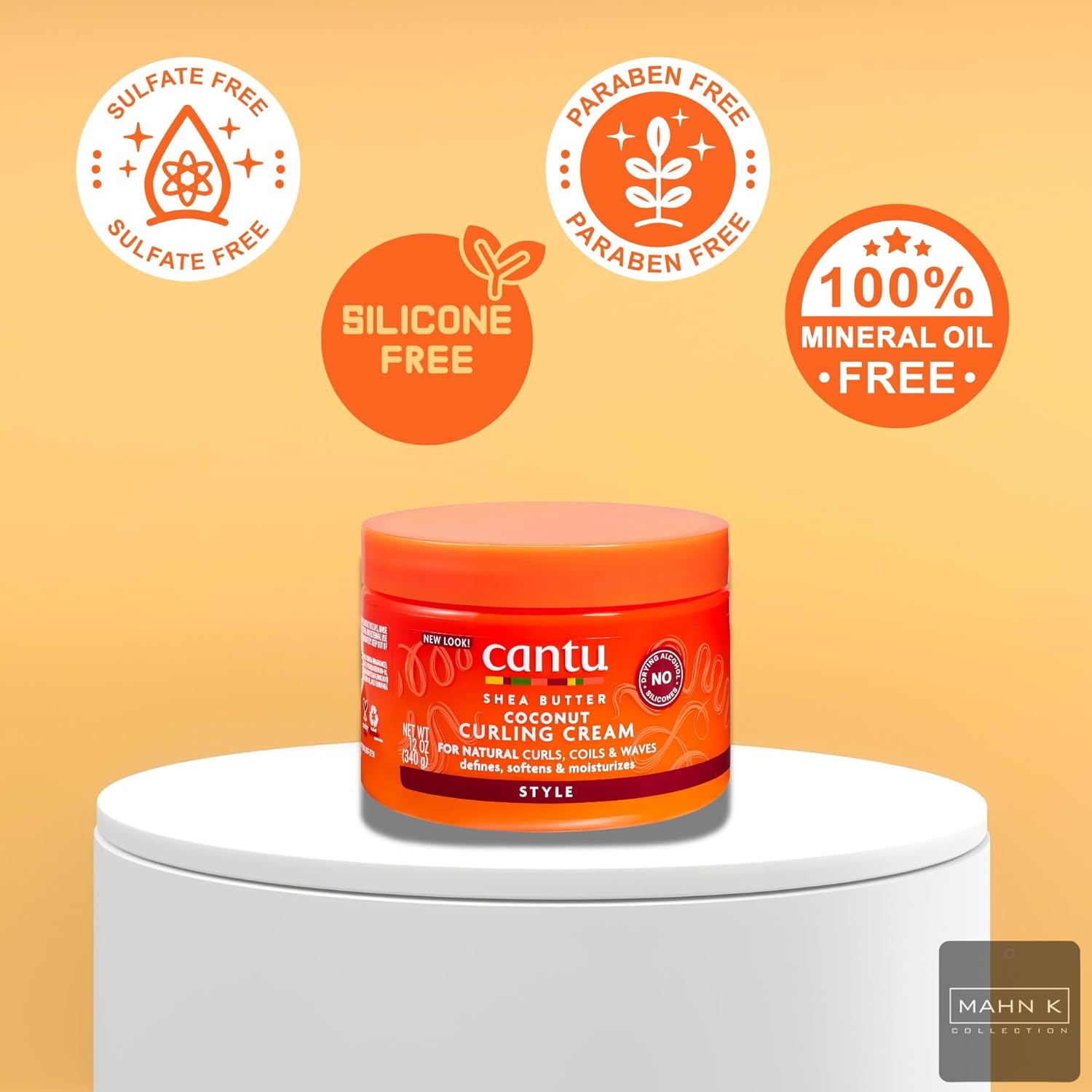 Cantu Coconut Curling Cream-The Mainhair Shop