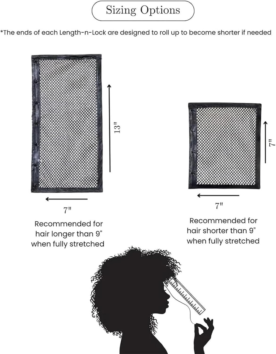Length n lock mesh hair stretcher-The Mainhair Shop