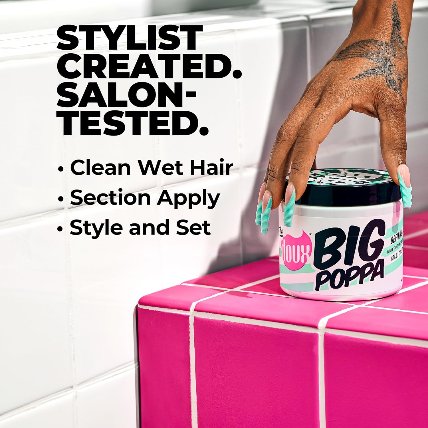 the Doux big poppa defining hair gel-The Mainhair Shop