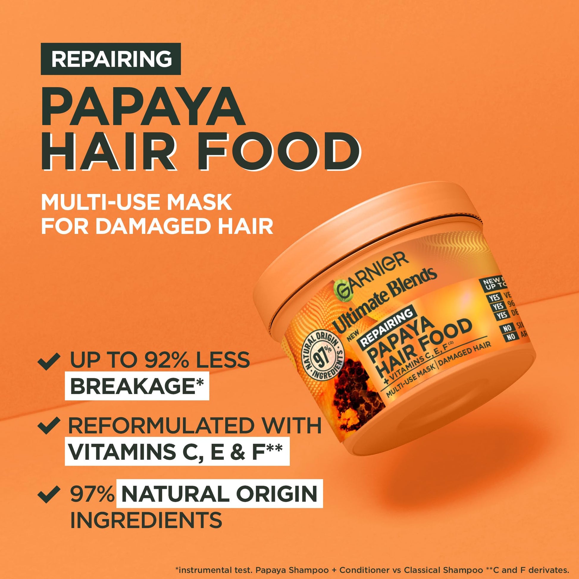Garnier Hair Mask Papaya-The Mainhair Shop