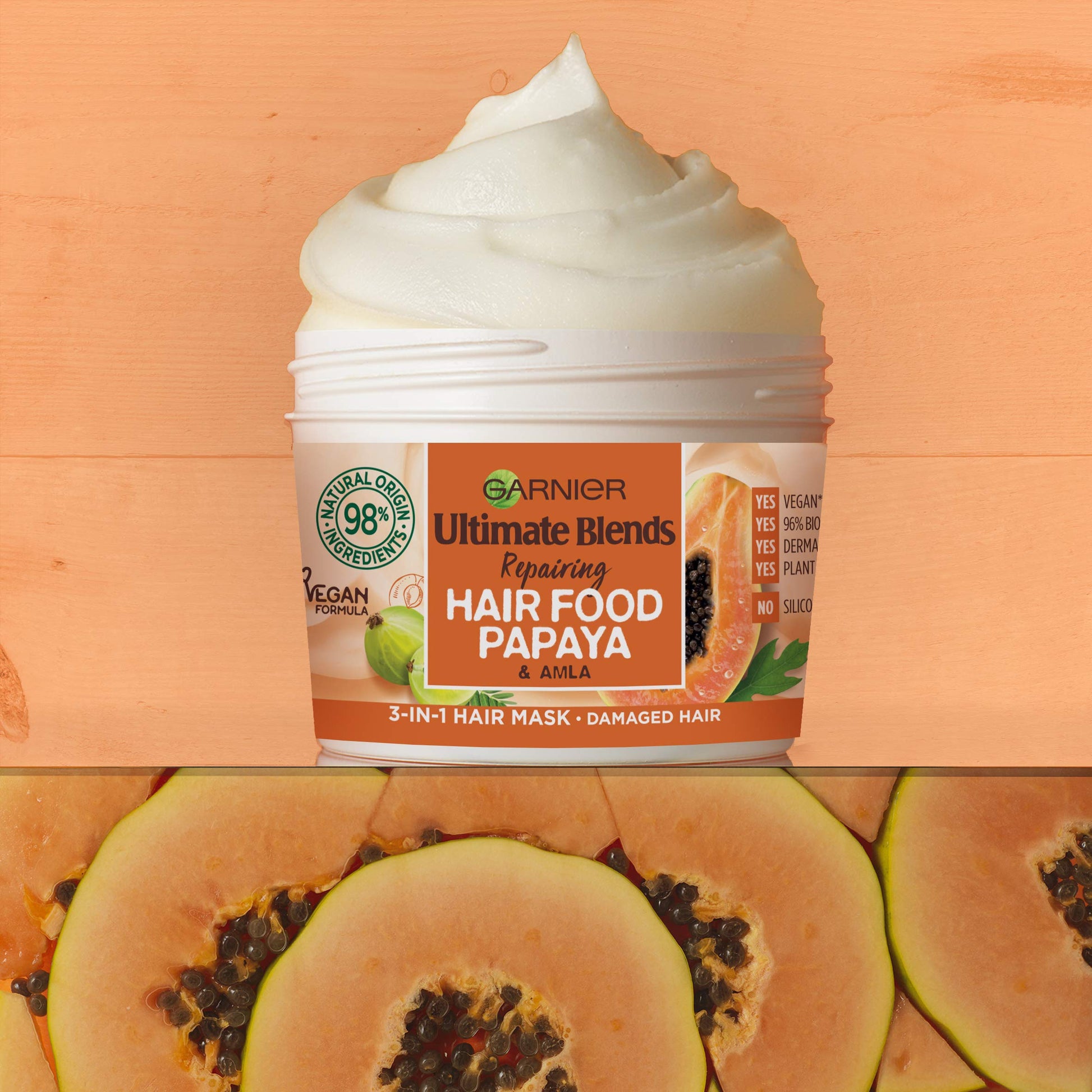 Garnier Hair Mask Papaya-The Mainhair Shop