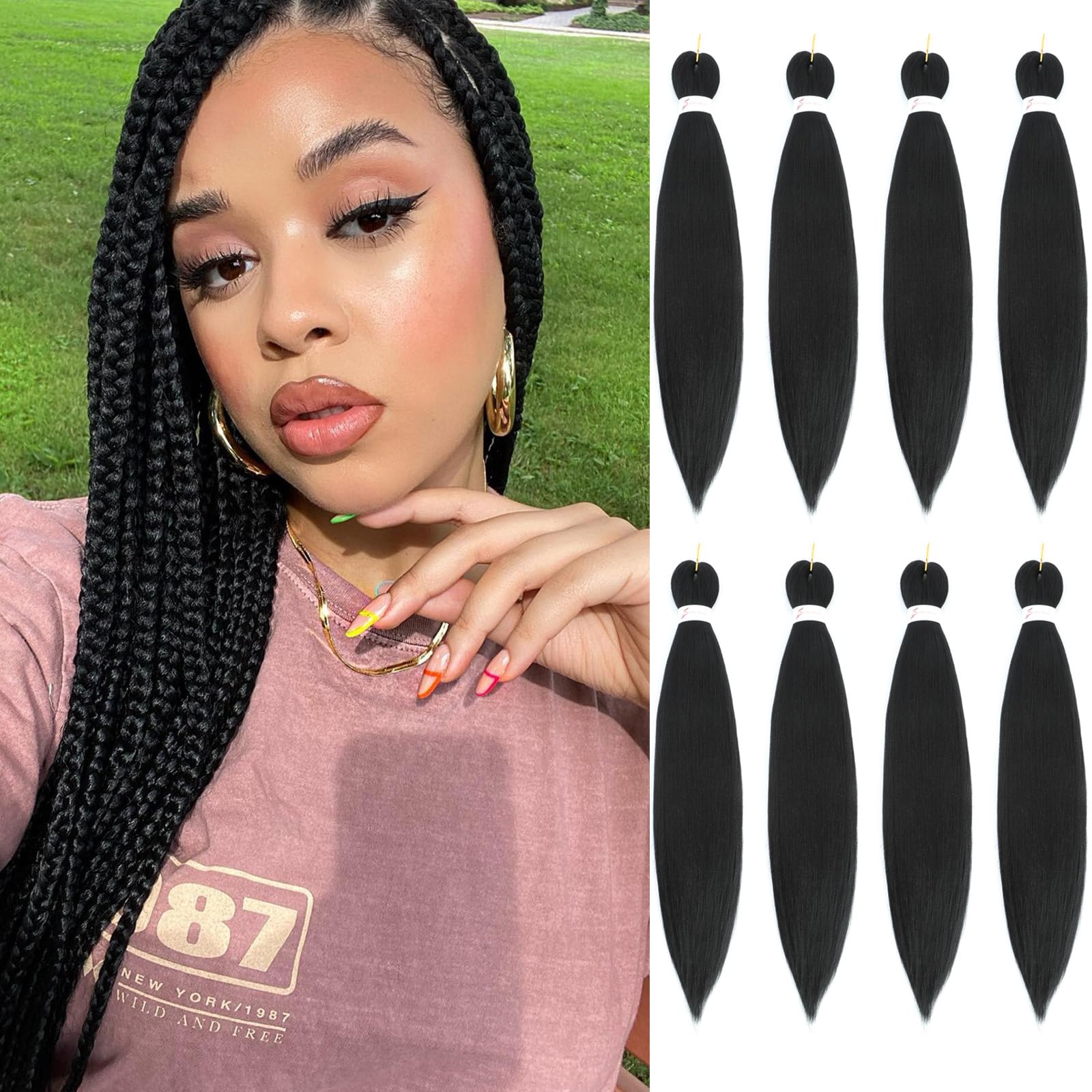 Hair extensions for braiding-The Mainhair Shop