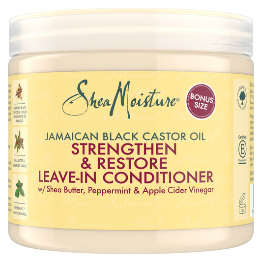 Shea Moisture Jamaican black caster oil Leave in conditioner-The Mainhair Shop