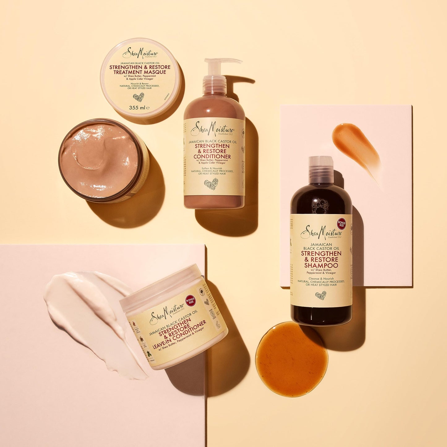 Shea Moisture Jamaican black caster oil Leave in conditioner-The Mainhair Shop