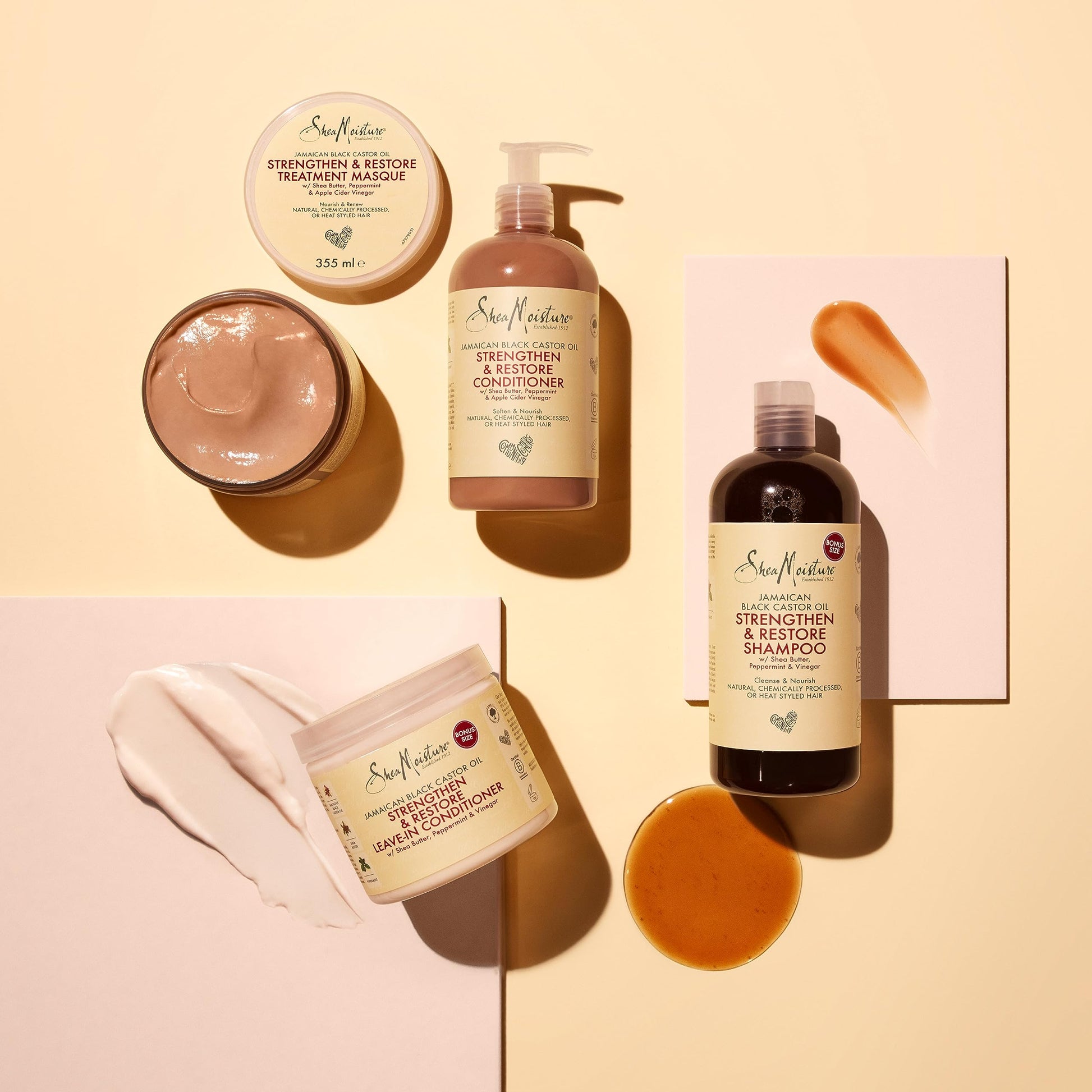 Shea Moisture Jamaican black caster oil Leave in conditioner-The Mainhair Shop