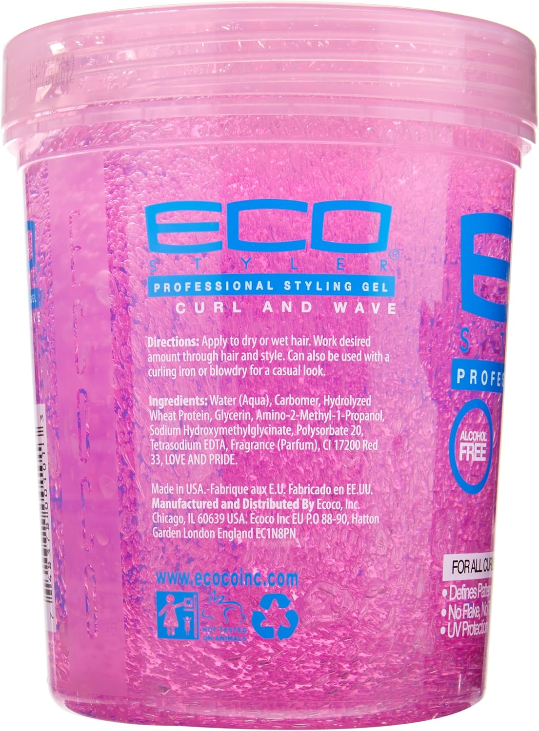 Eco Styler Gel Pink Gel-The Mainhair Shop
