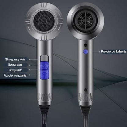 Hair Dryer with Diffuser attachment-The Mainhair Shop
