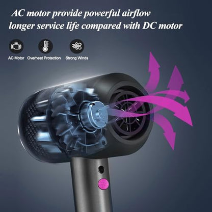 Hair Dryer with Diffuser attachment-The Mainhair Shop