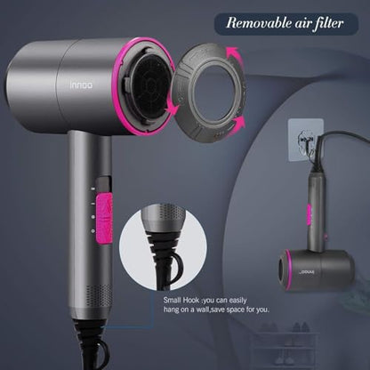Hair Dryer with Diffuser attachment-The Mainhair Shop