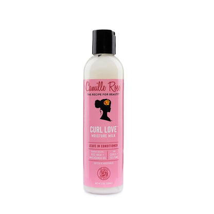 Camille Rose Curl Love Moisture Milk, Leave-In Conditioning Cream for Curls and Coils