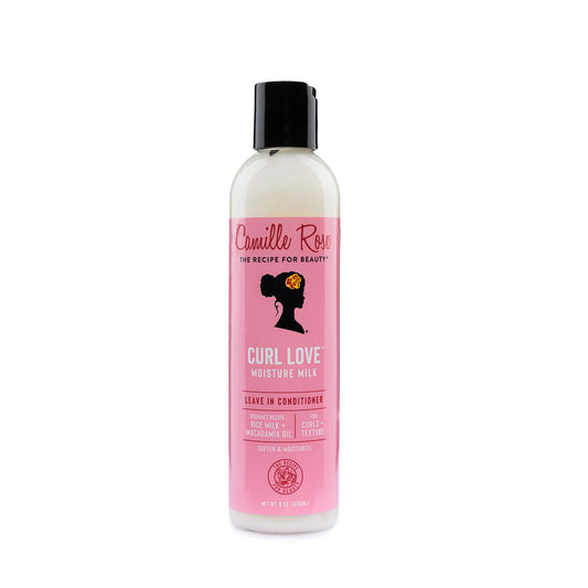 Camille Rose Curl Love Moisture Milk, Leave-In Conditioning Cream for Curls and Coils