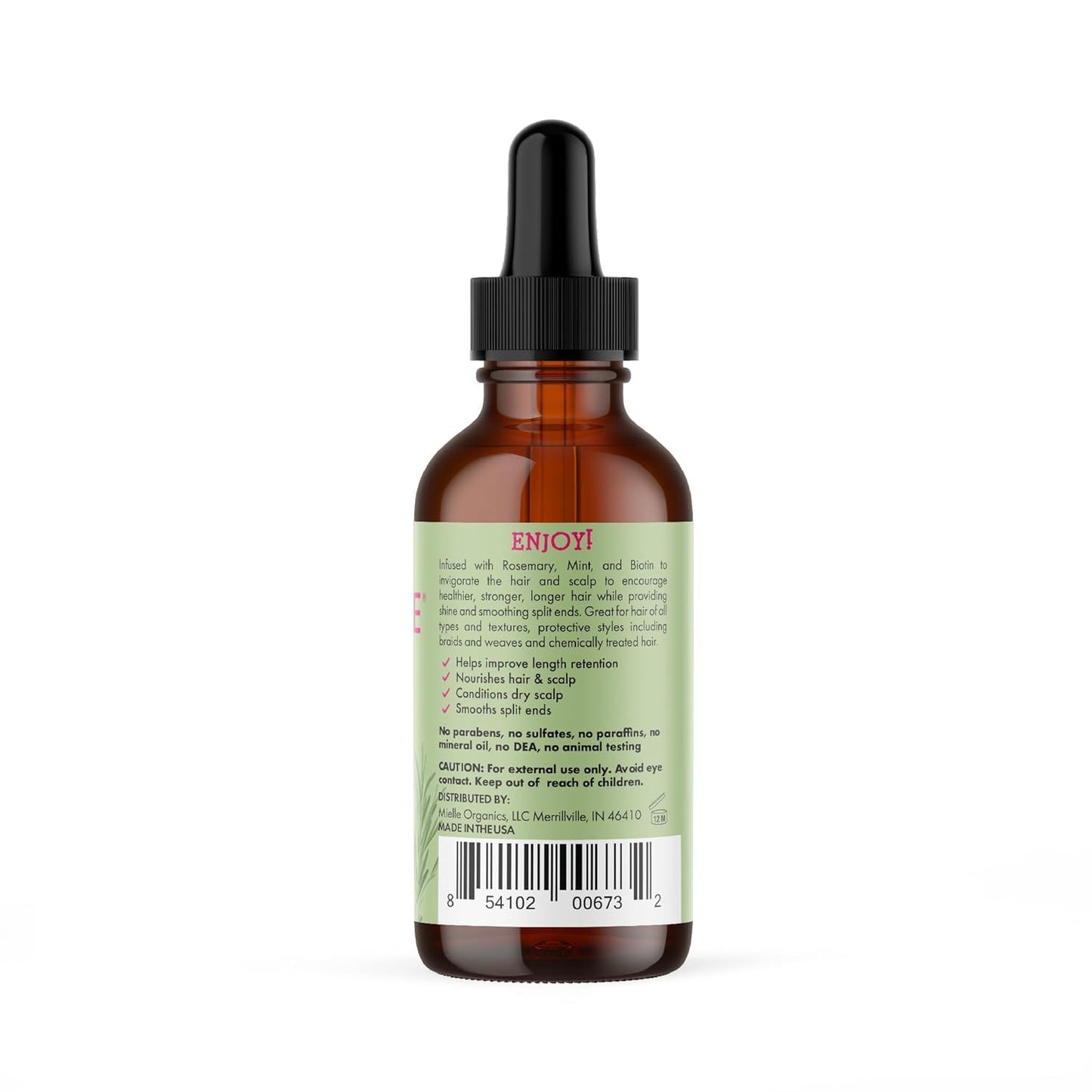 Mielle Rosemary Mint Scalp & hair strengthening Oil-The Mainhair Shop