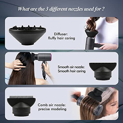 Hair Dryer with Diffuser attachment-The Mainhair Shop