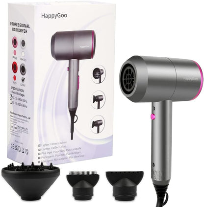 Hair Dryer with Diffuser attachment-The Mainhair Shop