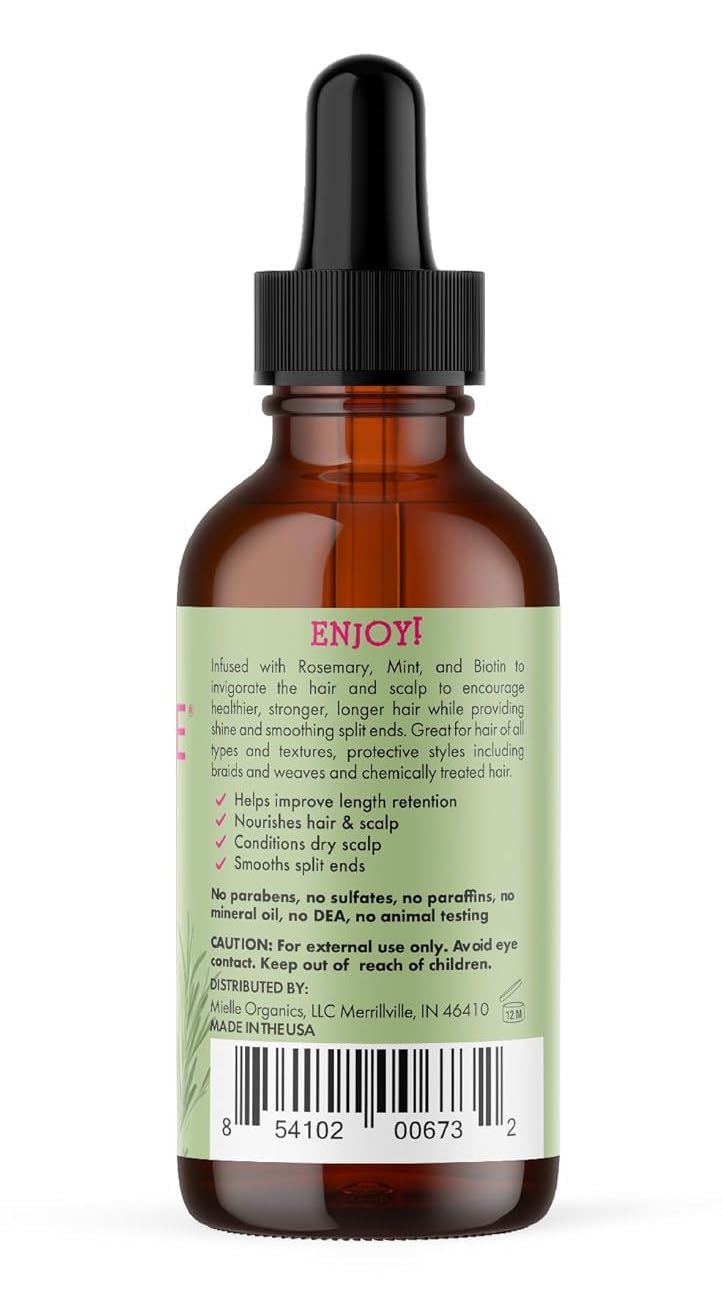 Mielle Rosemary Mint Scalp & Hair Strengthening Oil