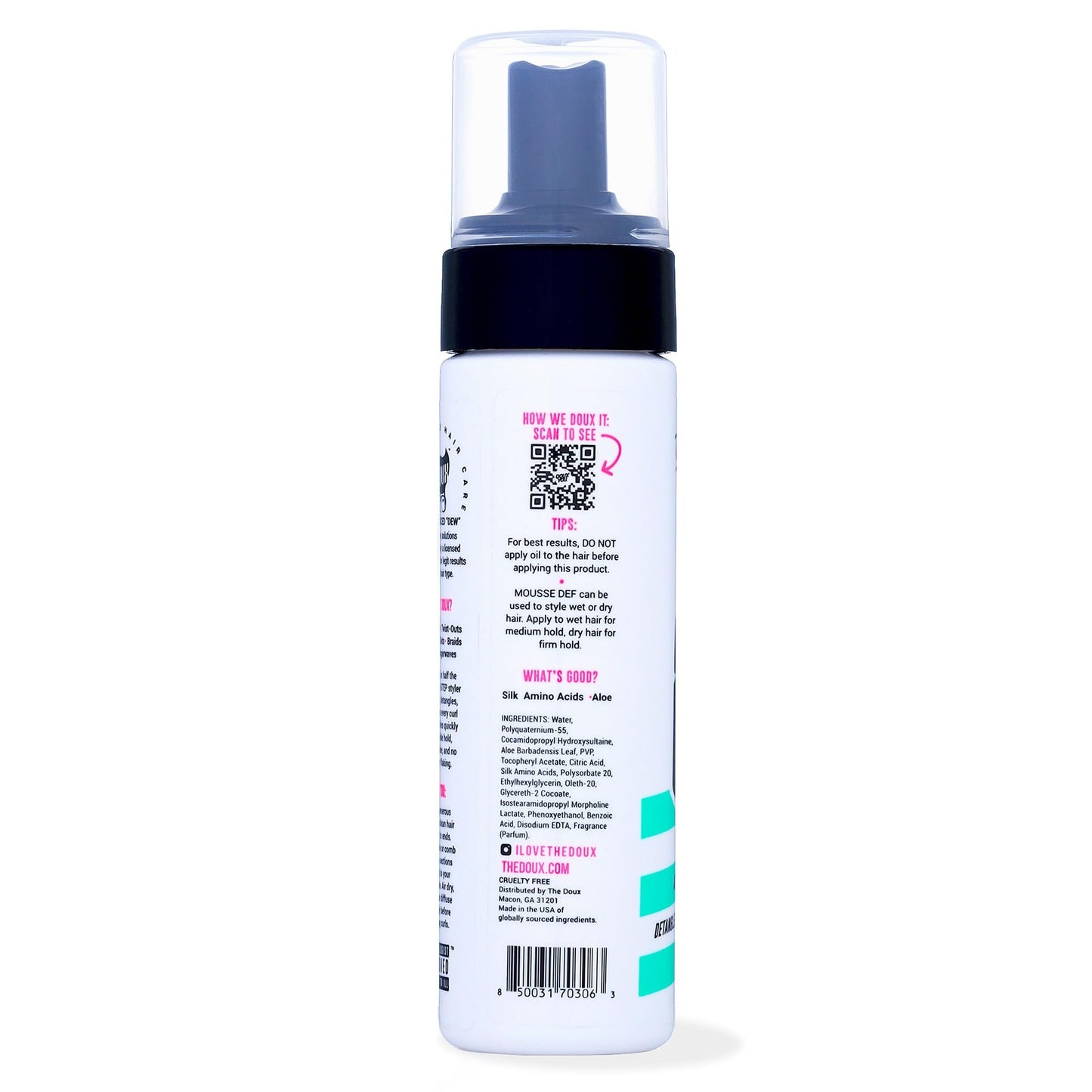 The Doux Mousse Def Foam All In One Styler For All Hair Types
