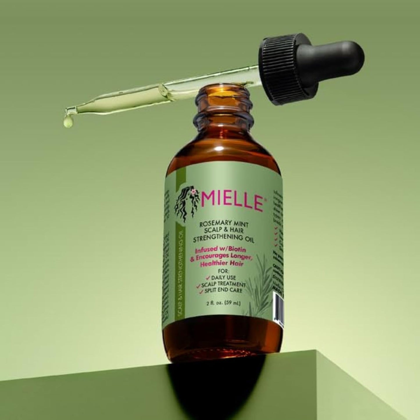 Mielle Rosemary Mint Scalp & hair strengthening Oil-The Mainhair Shop