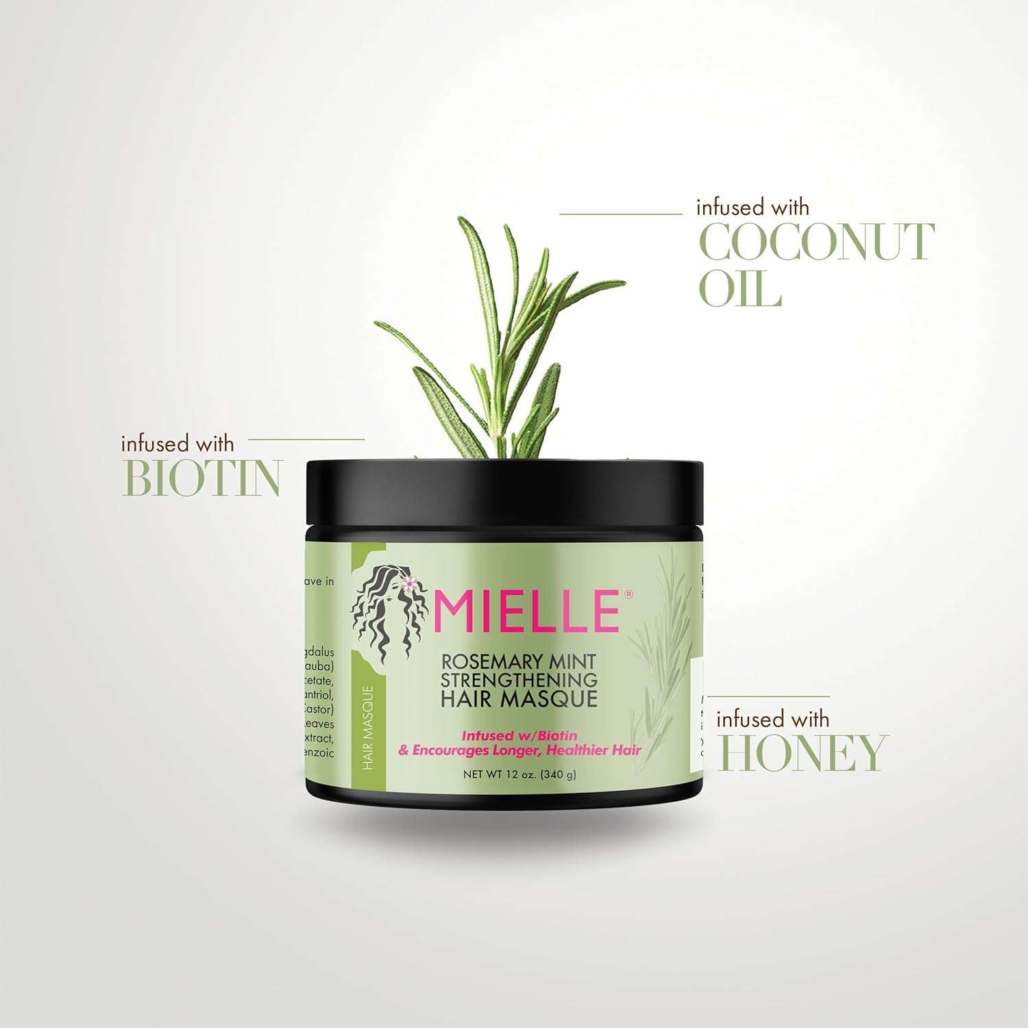 Mielle Organics Rosemary Mint Hair Masque-The Mainhair Shop