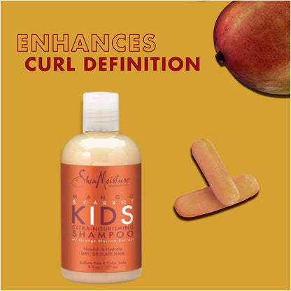 Shea Moisture's Mango and Carrot Extra-Nourishing Shampoo-The Mainhair Shop