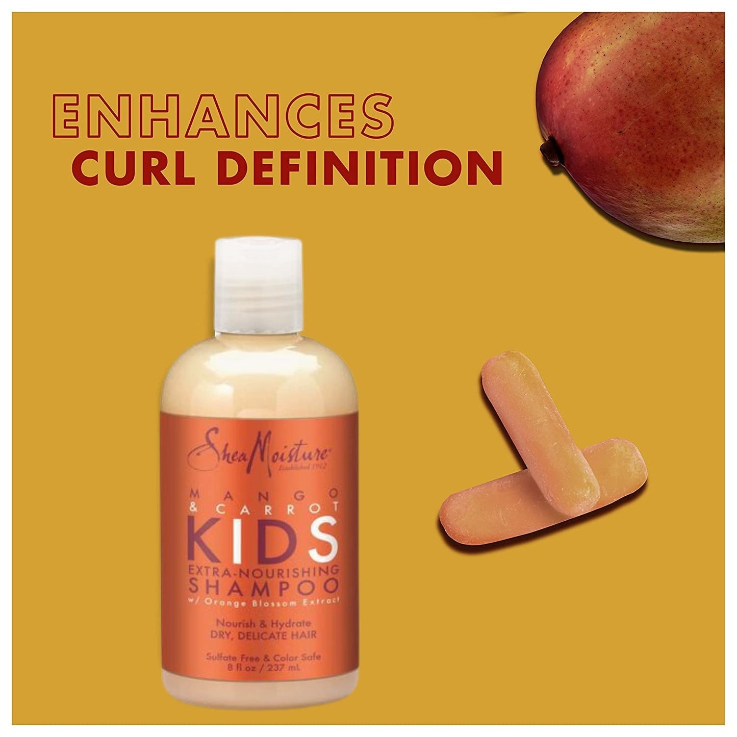 Shea Moisture's Mango and Carrot Extra-Nourishing Shampoo