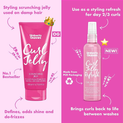 Conditioner & Curl Jelly Refresh Styling Spray - Style Kit-The Mainhair Shop