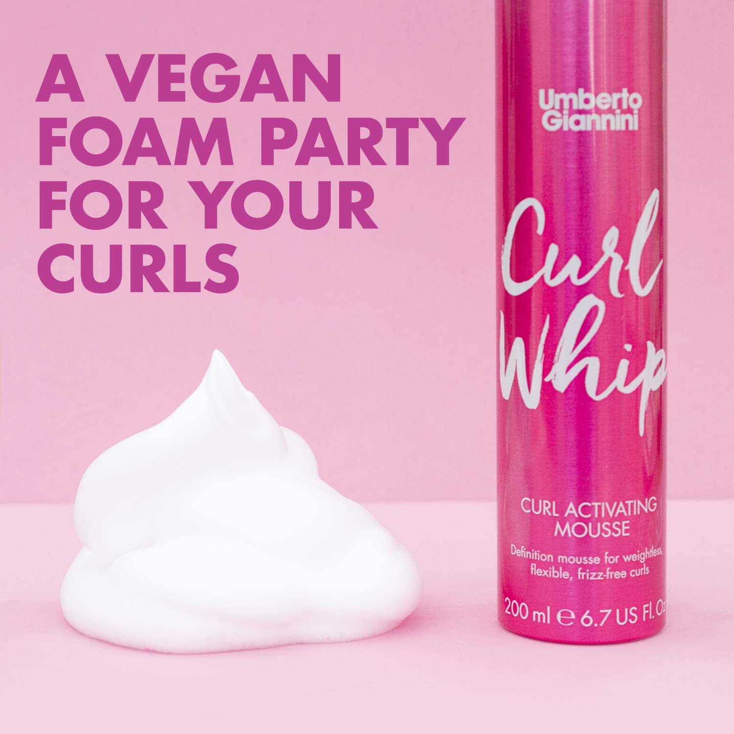 Umberto Giannini Curl Whip mousse-The Mainhair Shop
