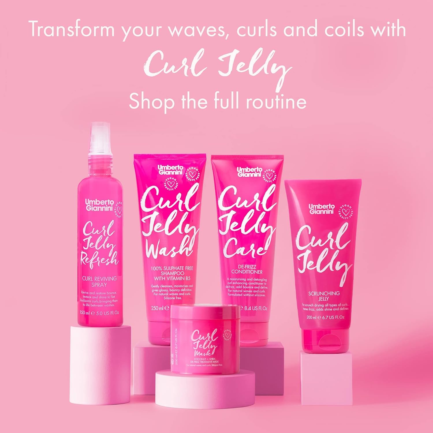 Umberto Giannini Curl Whip mousse-The Mainhair Shop