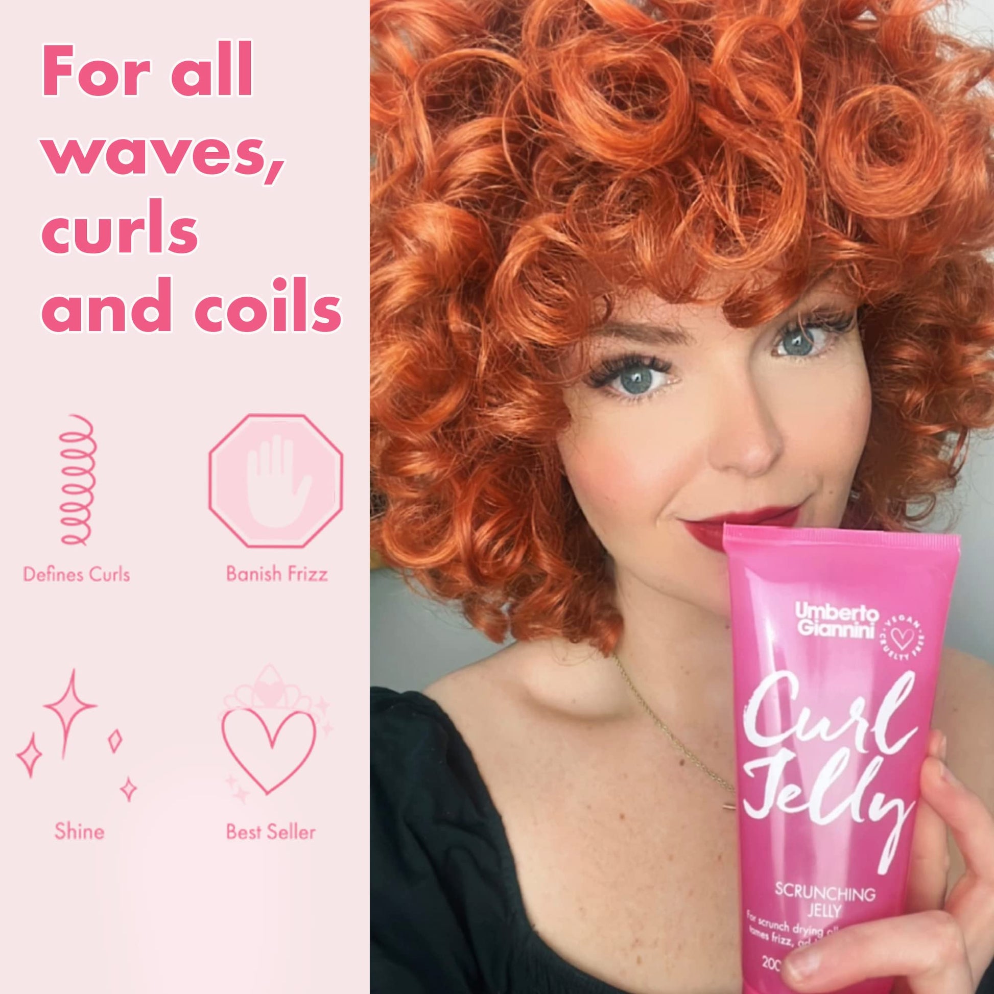 Umberto Giannini Curl Whip mousse-The Mainhair Shop
