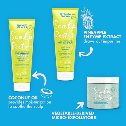 Umberto Giannini pineapple scalp scrub-The Mainhair Shop