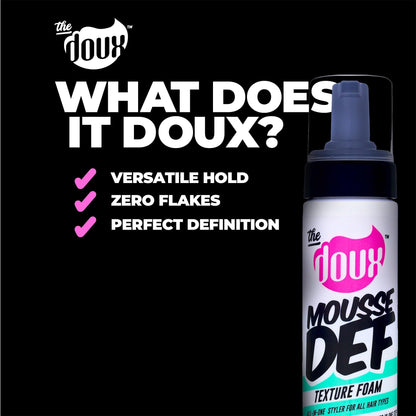 The Doux Mousse Def Foam All In One Styler For All Hair Types