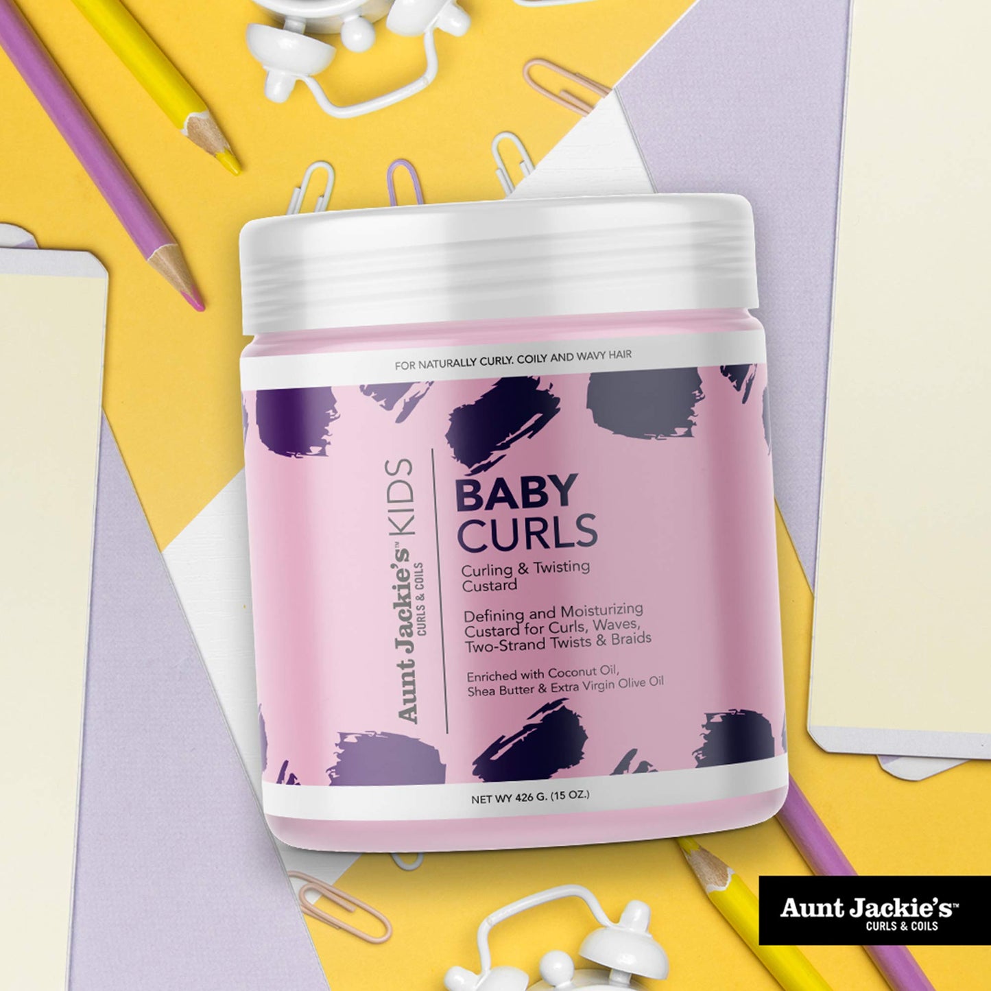 Aunt Jackies Girls Baby Curls and Twisting Cream