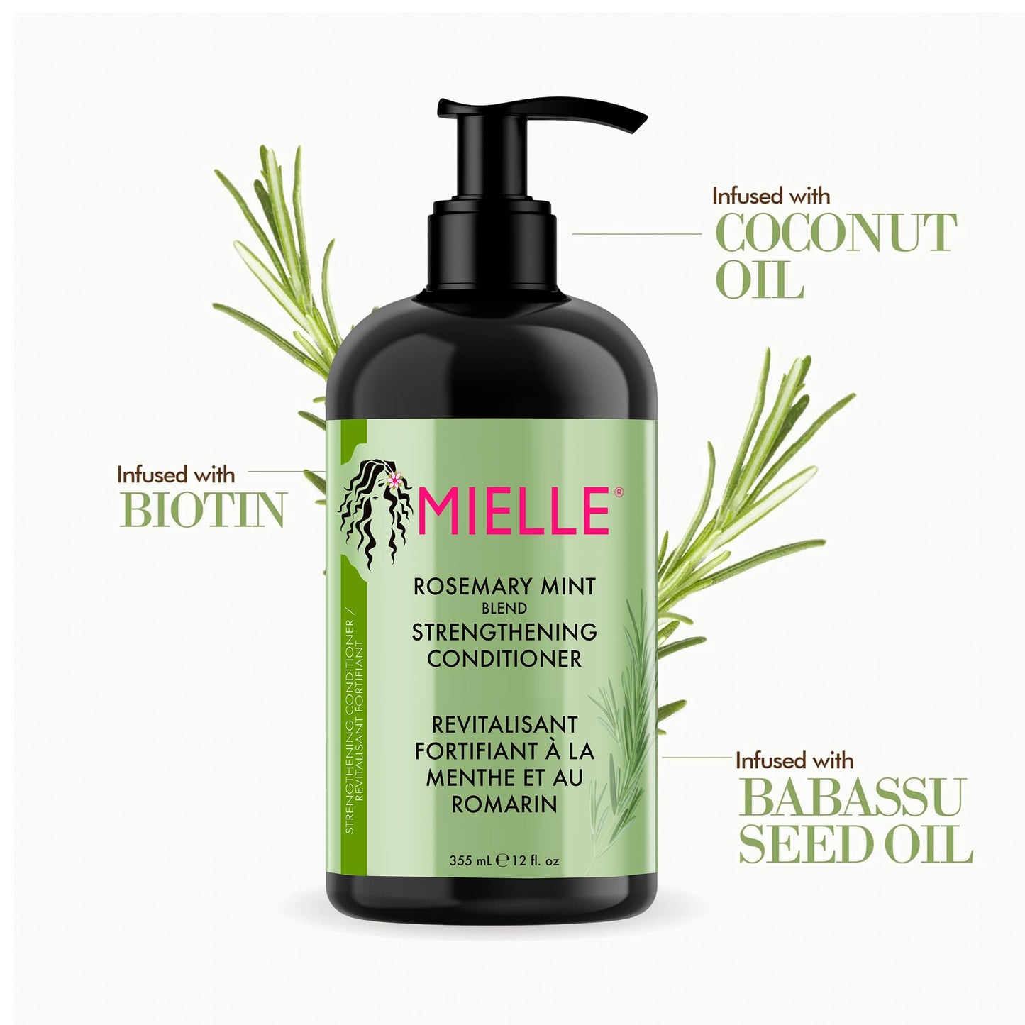 Mielle Organics Rosemary Mint Hair Masque-The Mainhair Shop