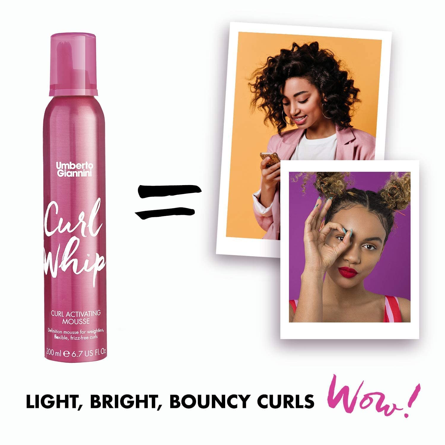 Umberto Giannini Curl Whip mousse-The Mainhair Shop