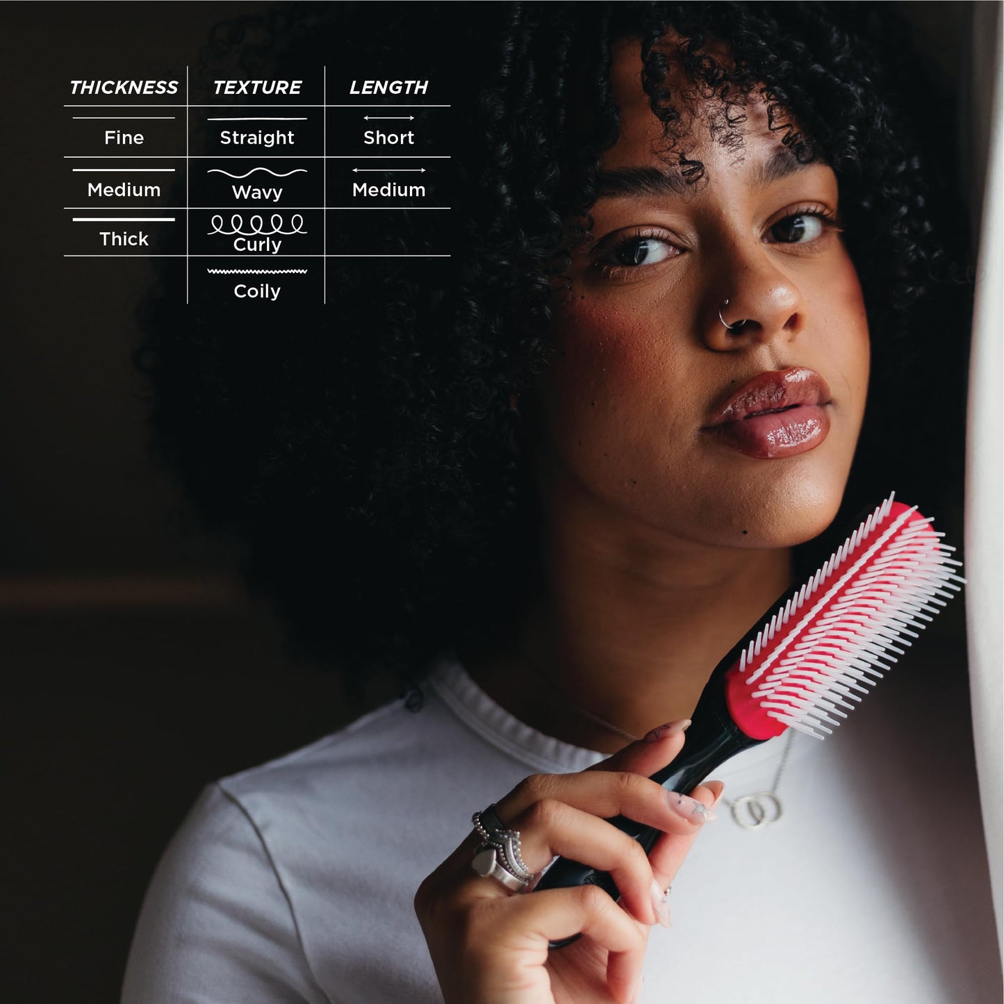 Denman Curly Hair Brush