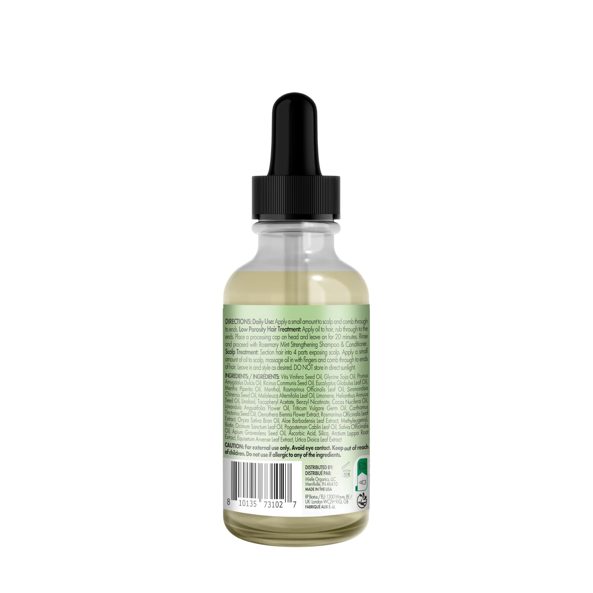 Mielle Rosemary Mint Scalp & hair strengthening Oil-The Mainhair Shop