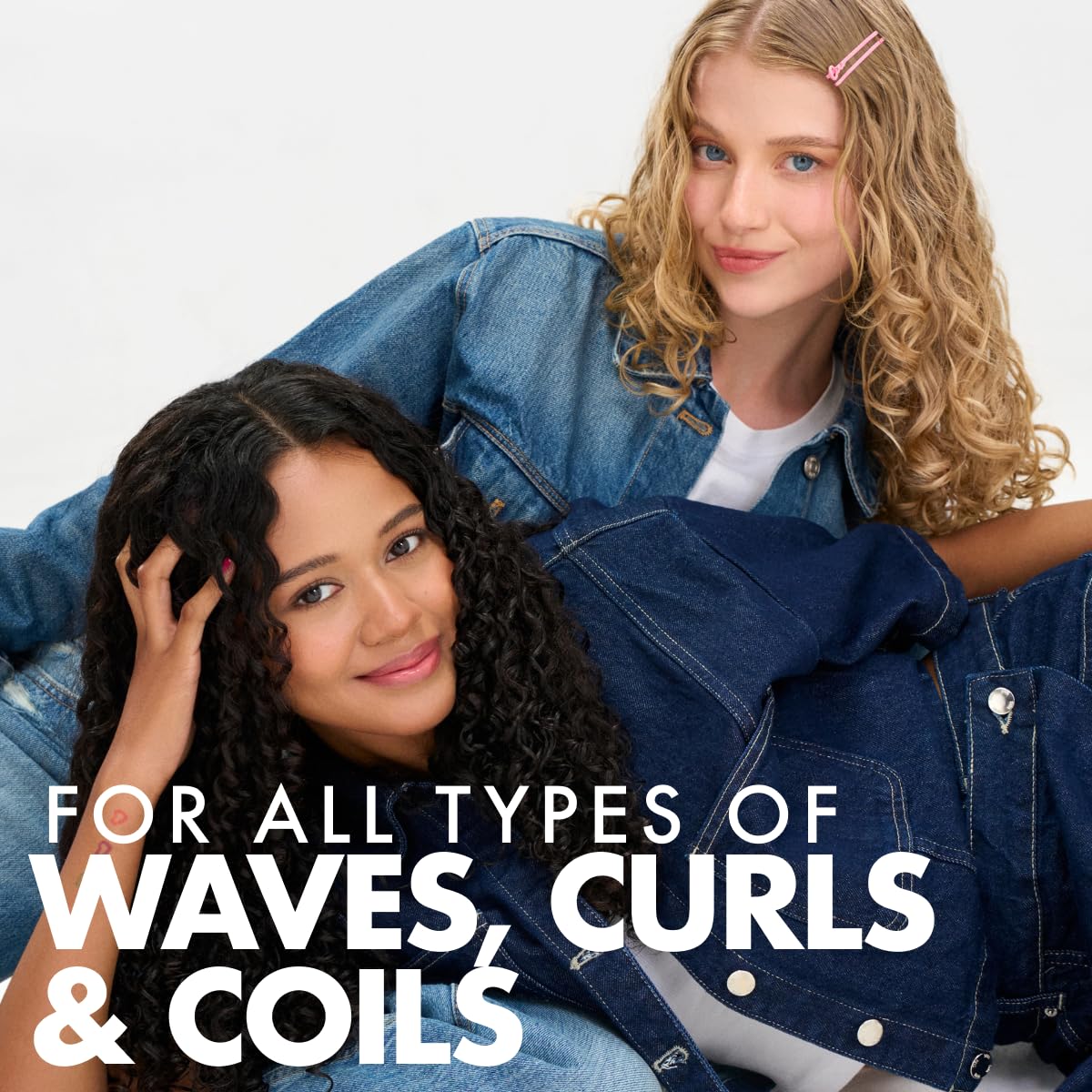 Umberto Giannini Curl Jelly Kit - Curl Scrunching Jelly, Curl Wash Shampoo, Curl Care Conditioner & Curl Jelly Refresh Styling Spray - Style Kit