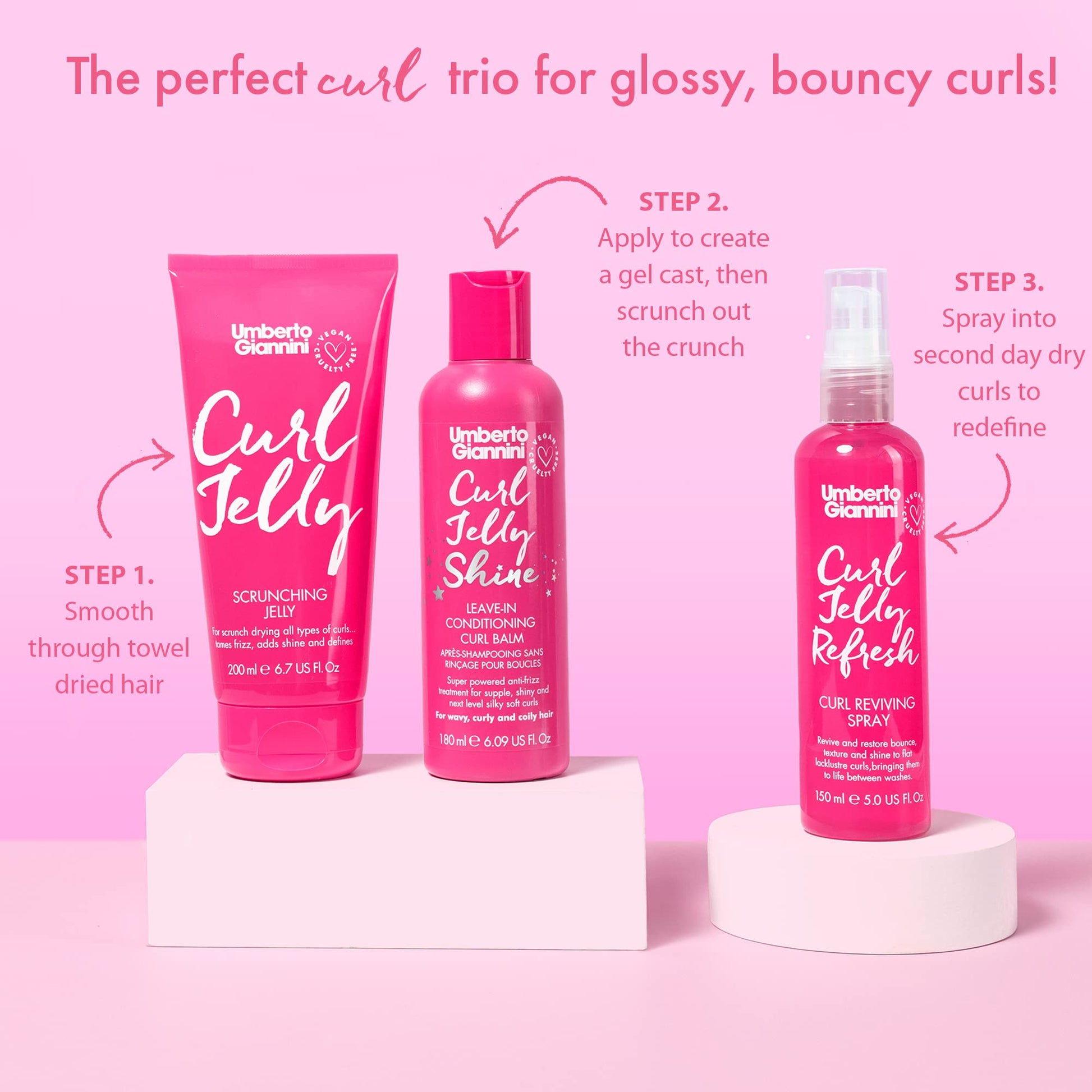 Umberto Giannini Curl Whip mousse-The Mainhair Shop