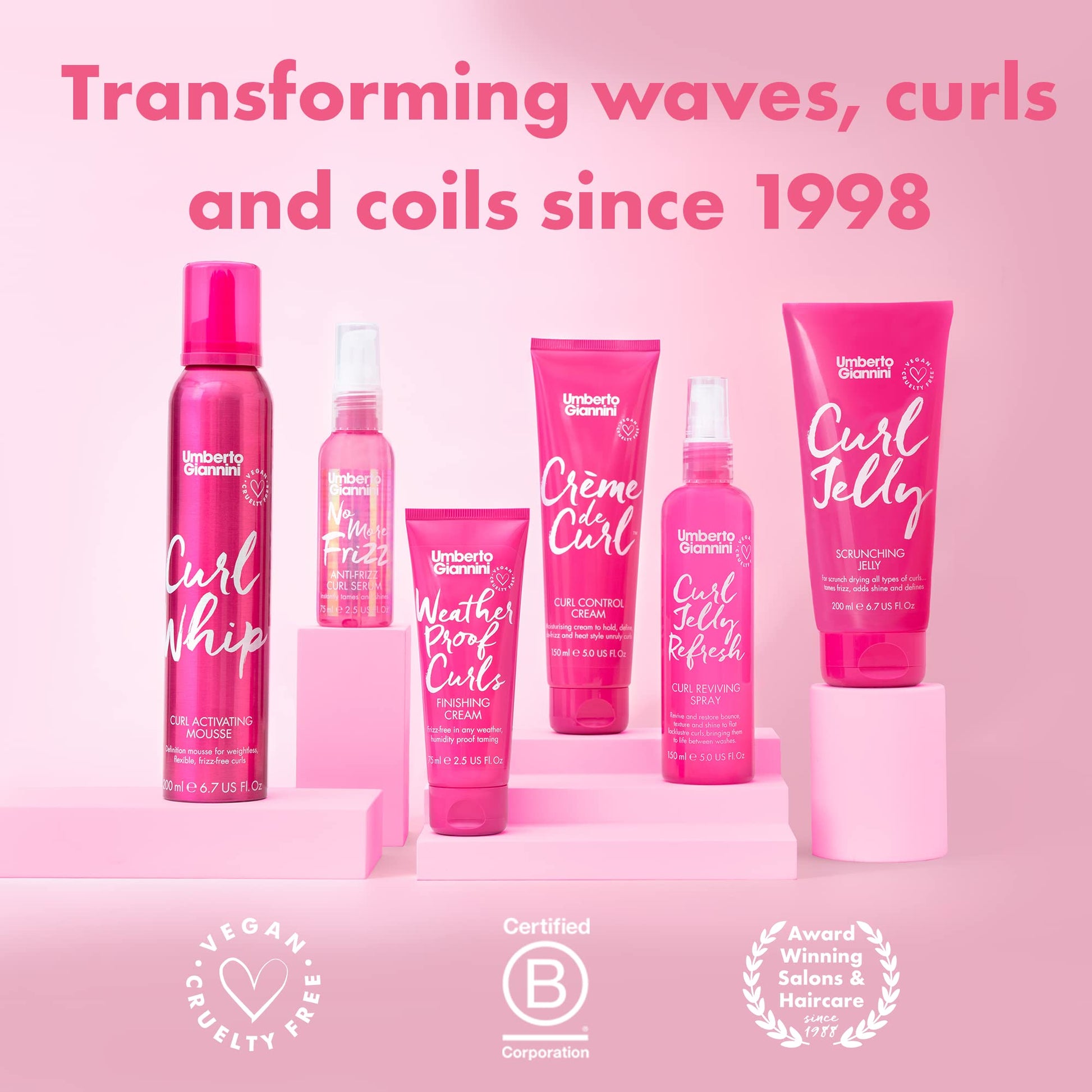 Umberto Giannini Curl Whip mousse-The Mainhair Shop