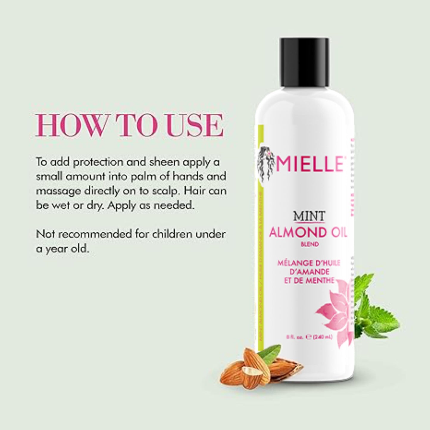 Mielle Rosemary Mint Scalp & hair strengthening Oil-The Mainhair Shop
