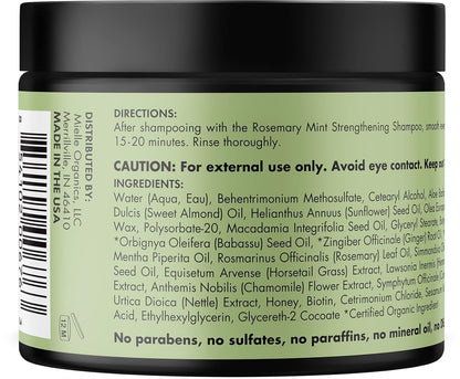 Mielle Organics Rosemary Mint Hair Masque-The Mainhair Shop