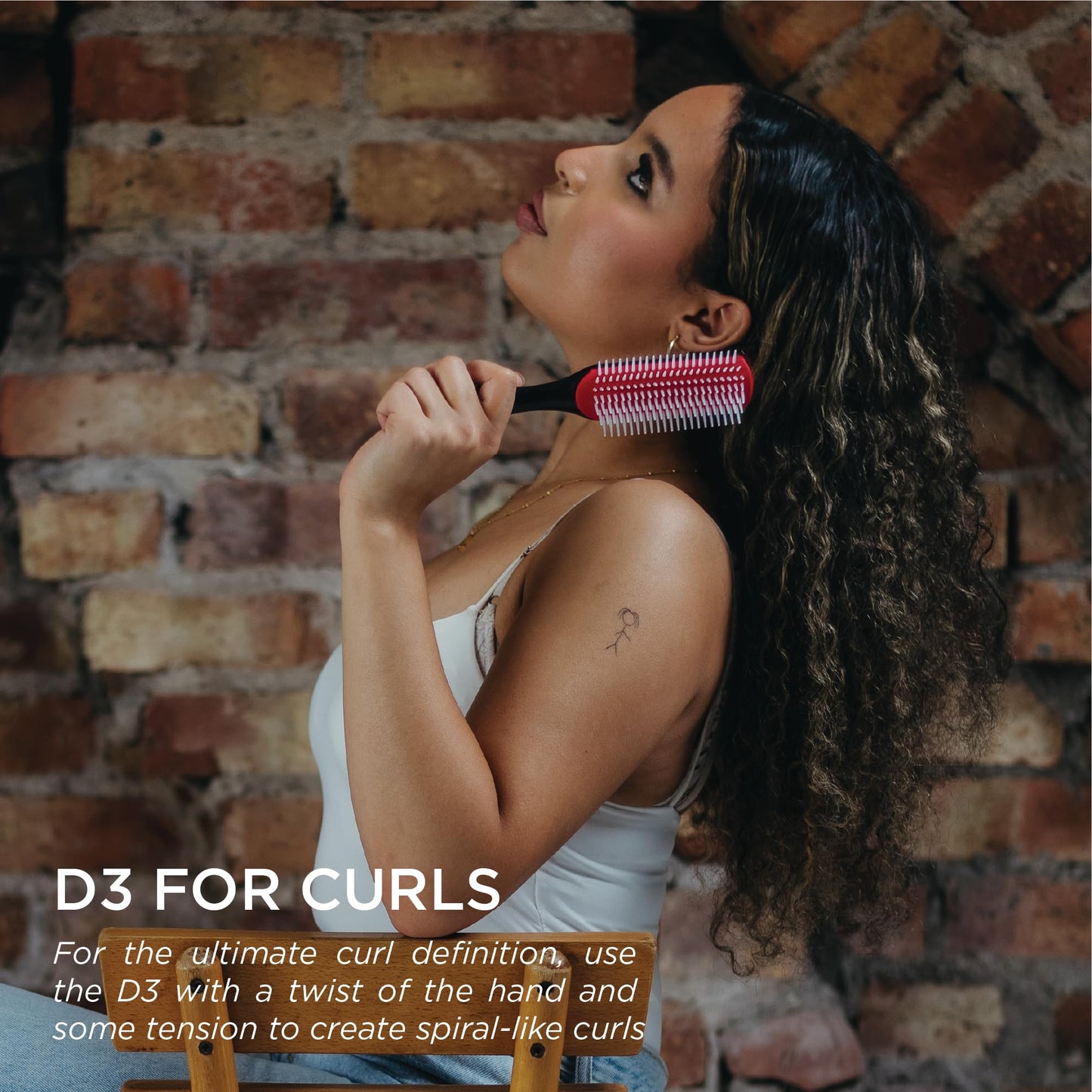 Denman Curly Hair Brush