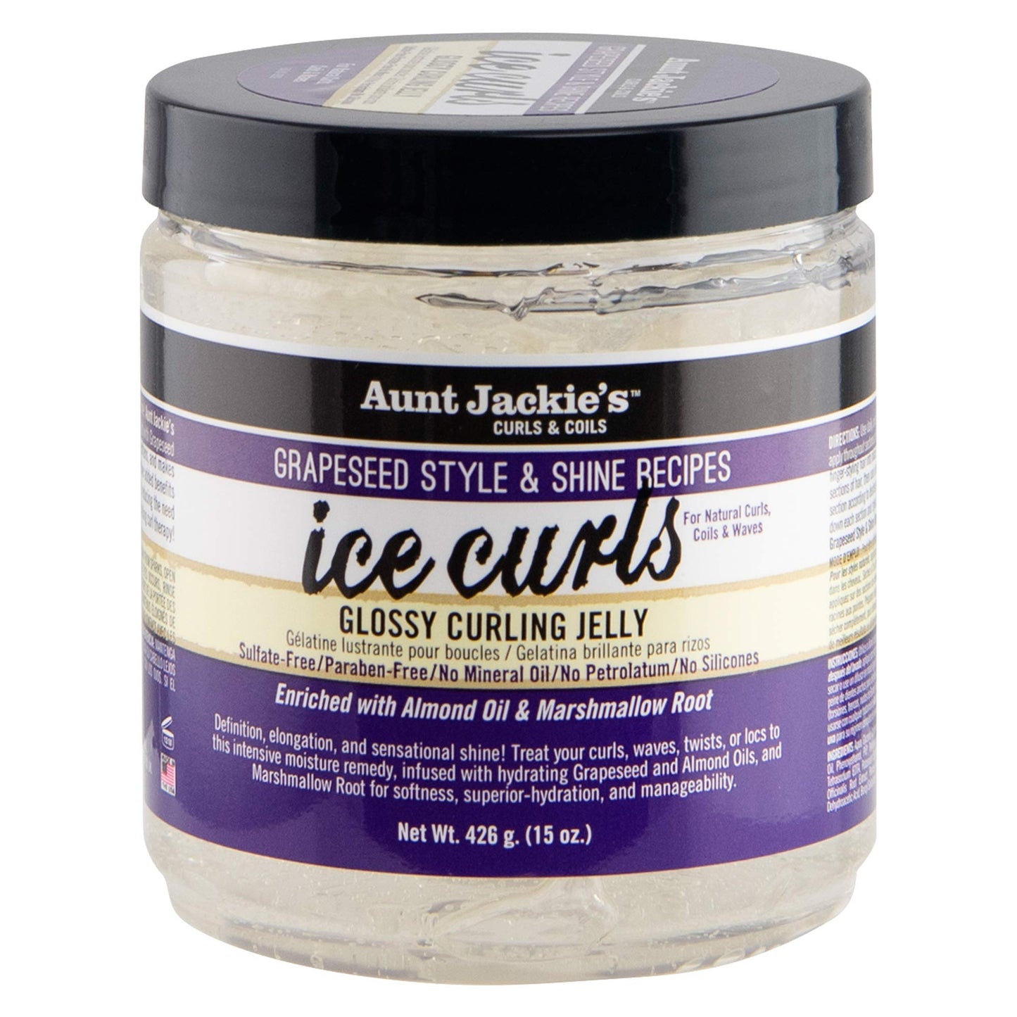 Aunt Jackie's Grapeseed Ice Curls Curling Jelly