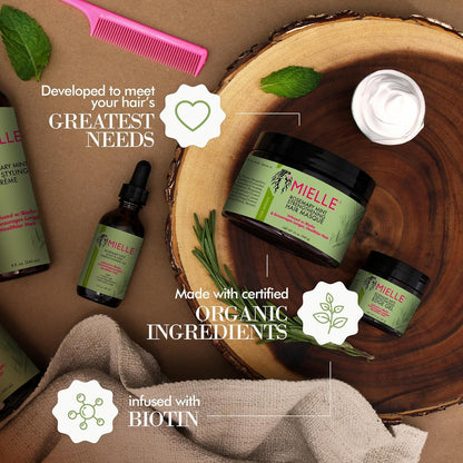 Mielle Organics Rosemary Mint Hair Masque-The Mainhair Shop